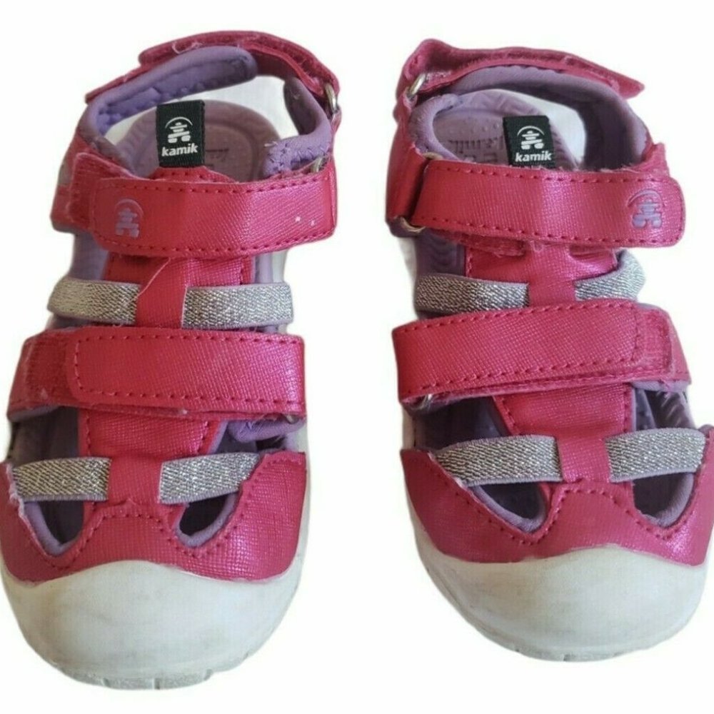 Kamik Pearl Toddler Girls Waterproof Sandals Brigh